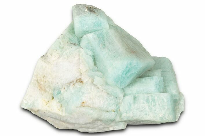 Teal Amazonite Crystal Cluster - Percenter Claim, Colorado #358637